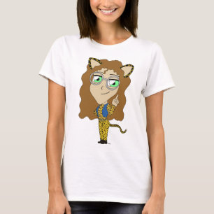 Camiseta chibi catgirl