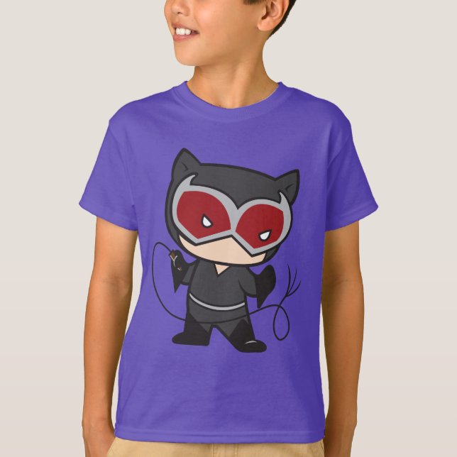 Camiseta Chibi Catwoman (Anverso)