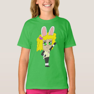 Camiseta chibi conejita 