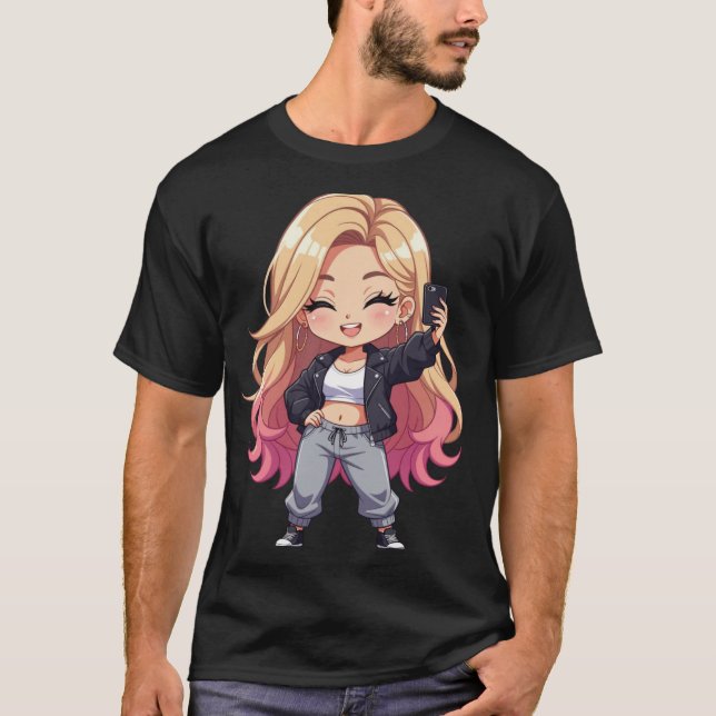 Camiseta Chibi Cutie  (Anverso)