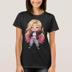 Camiseta Chibi Cutie — un diseño alegre, juguetón y conmove