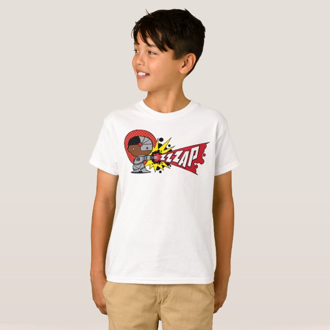 Camiseta Chibi Cyborg's Cybernetic Cannon (Anverso completo)