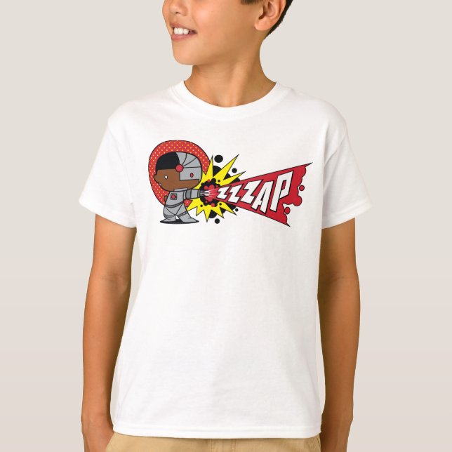 Camiseta Chibi Cyborg's Cybernetic Cannon (Anverso)