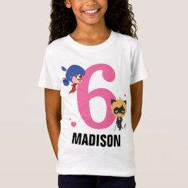 Camiseta Chibi De Gato Y Gato Noir Milagroso