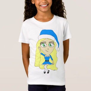 Camiseta Chibi de Navidad