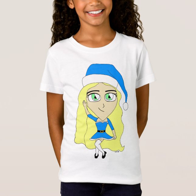 Camiseta Chibi de Navidad    (Anverso)