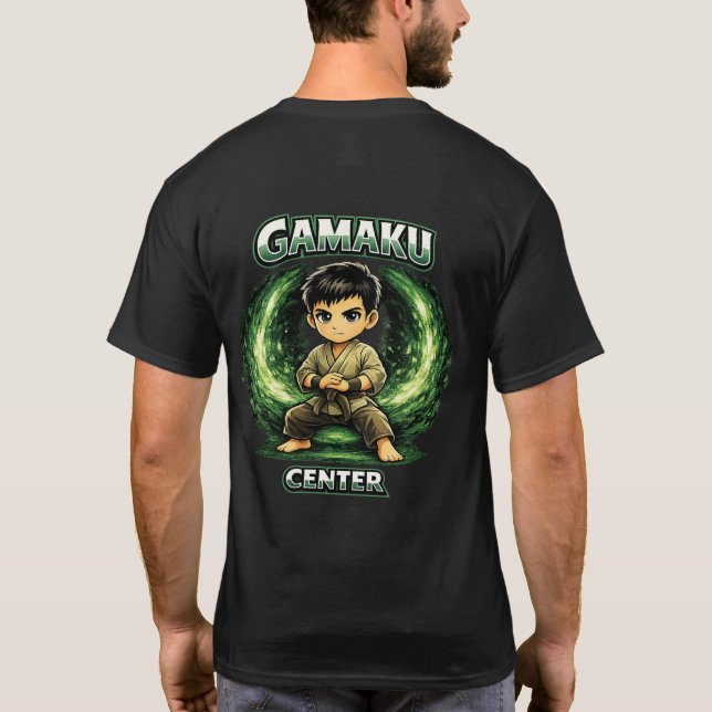 Camiseta Chibi Dojo Gamaku Center (Reverso)