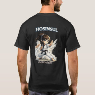 Camiseta Chibi Dojo Hosinsul Autodefensa