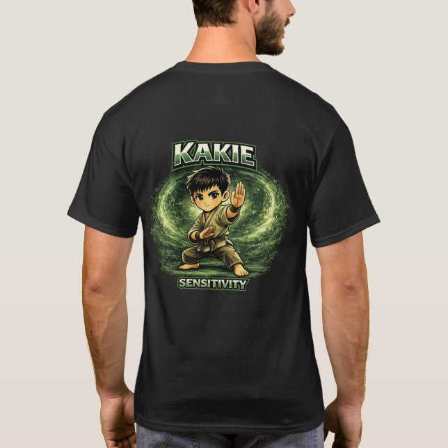 Camiseta Chibi Dojo Kakie Sensitivity (Reverso)