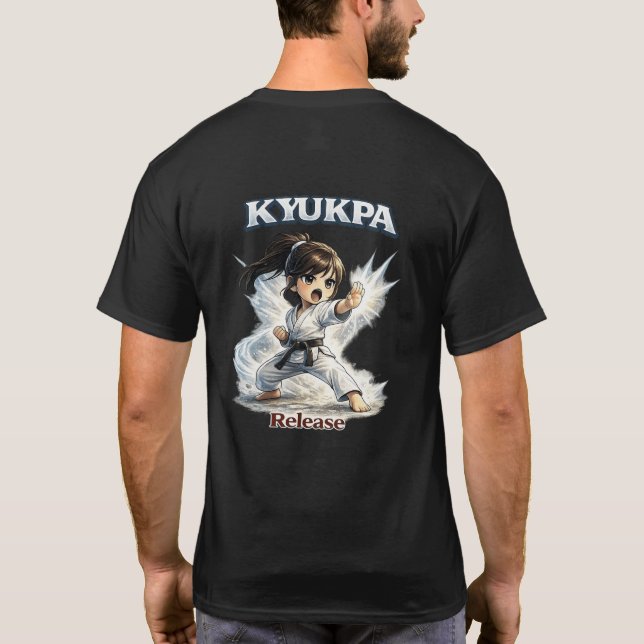 Camiseta Chibi Dojo Kihap Release (Reverso)