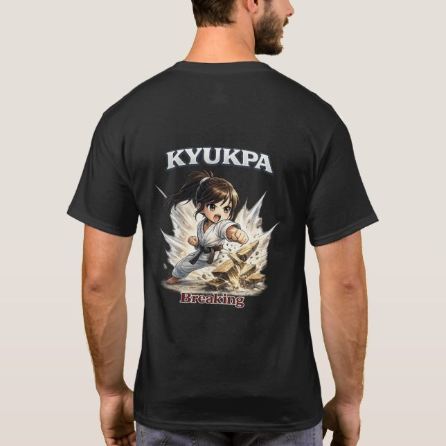 Camiseta Chibi Dojo Kyukpa Rompiendo  (Reverso)