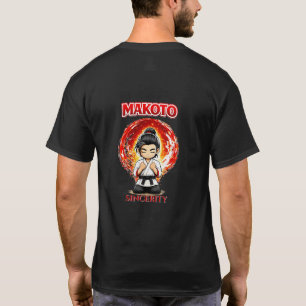 Camiseta Chibi Dojo Makoto Sinceridad