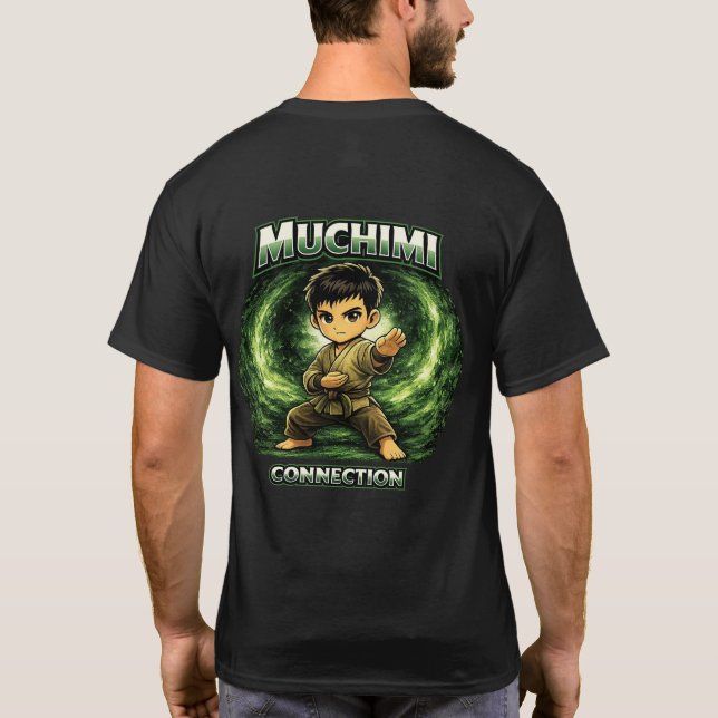Camiseta Chibi Dojo Muchimi Connection  (Reverso)
