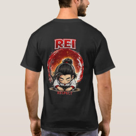 Camiseta Chibi Dojo Rei Respeto