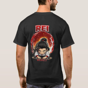 Camiseta Chibi Dojo Rei Respeto