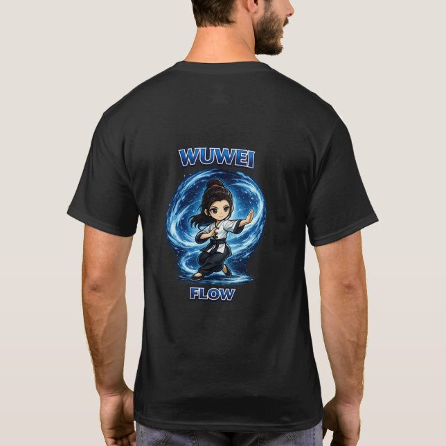 Camiseta Chibi Dojo Wuwei Flow Tee (Reverso)