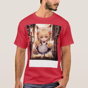 Camiseta Chibi Fox Maid