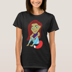 Camiseta chibi foxy chica
