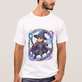Camiseta Chibi Galaxy Wizard Way of Magic Kanji 
