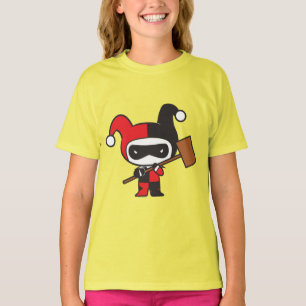 Camiseta Chibi Harley Quinn De Dos Partes