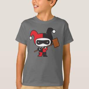 Camiseta Chibi Harley Quinn De Dos Partes