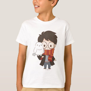 Camiseta Chibi HARRY POTTER™ y Hedwig