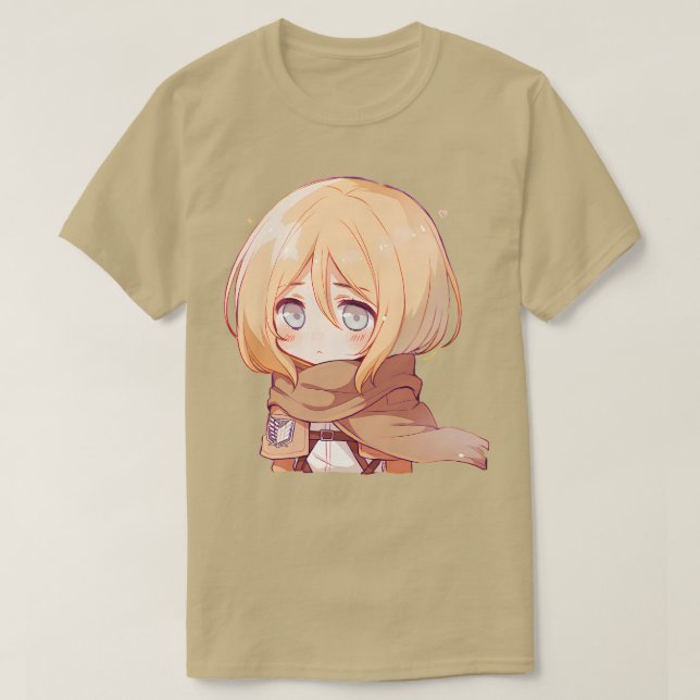 Camiseta chibi historia (Diseño del anverso)