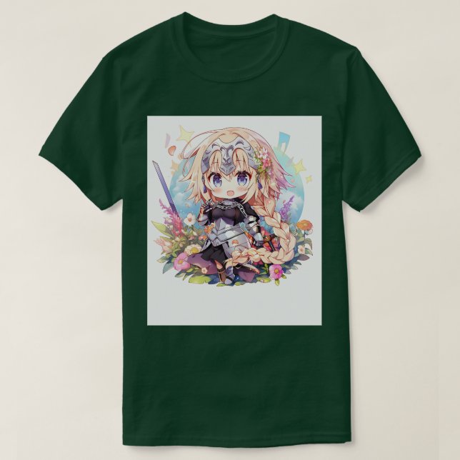Camiseta chibi jeanne d arc (Diseño del anverso)