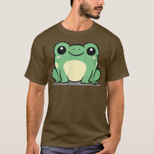 Camiseta Chibi Kawaii Frog Amphibian Animal Frog Pond Lover