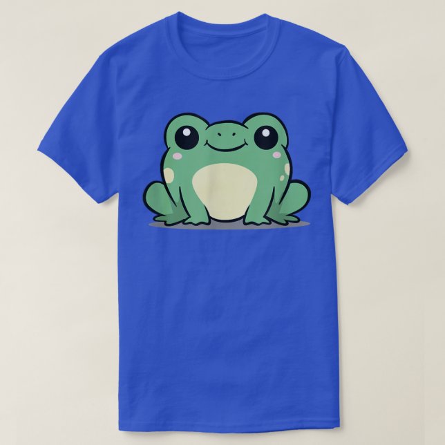 Camiseta Chibi Kawaii Frog Amphibian Animal Frog Pond Lover (Diseño del anverso)