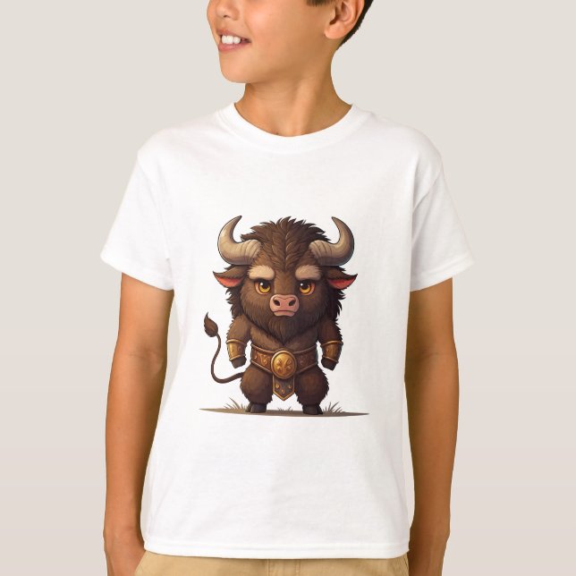 Camiseta Chibi Minotaur T-shirt (Anverso)