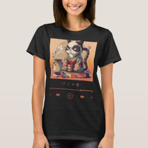 Camiseta Chibi Neko en traje tradicional de Kimono