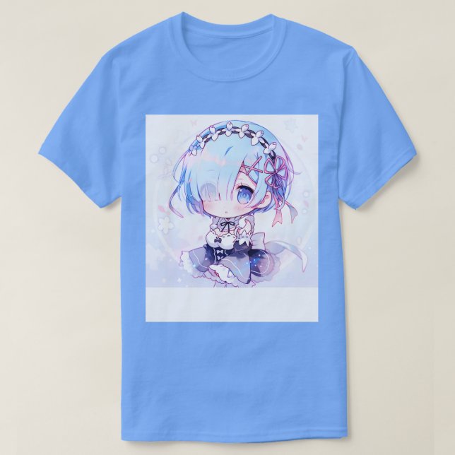 Camiseta chibi rem (Diseño del anverso)