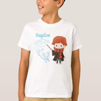 Camiseta Chibi Ron Weasley Patronus