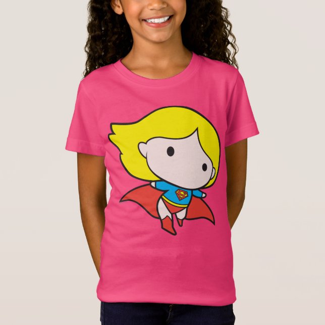 Camiseta Chibi Supergirl (Anverso)
