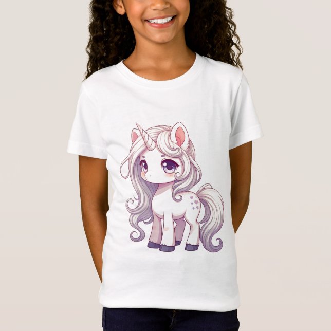 Camiseta Chibi Unicorn T-shirt (Anverso)