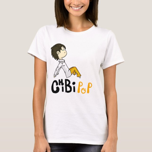 Camiseta ChibiPop White | Chicas/Desgaste de la mujer (Anverso)
