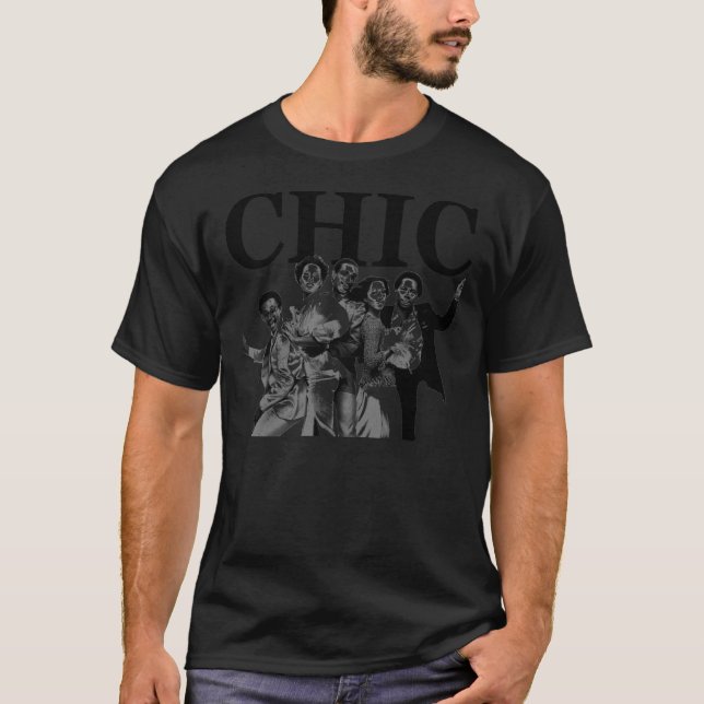 Camiseta Chic Disco Band Fan Essential T-Shirt (Anverso)