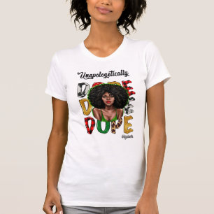 Camiseta Chic Diva Negra que Irradia Confianza Audaz