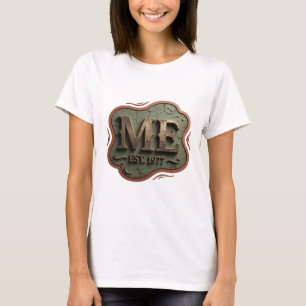 Camiseta Chic Gold ME EST 1977 Motivo Artístico