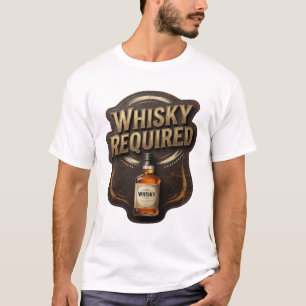 Camiseta Chic Gold WHISKY REQUERIDO Cita