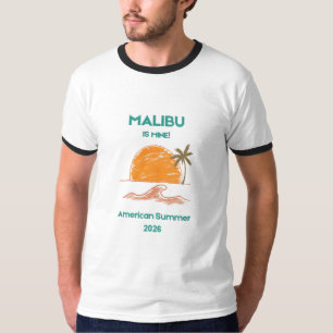 Camiseta Chic Malibu Mío Verano Americano 2026