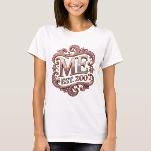 Camiseta Chic Silver ME EST 200 Motivo Artístico