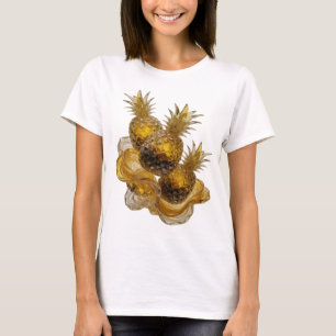 Camiseta Chic Silver PIÑA DE LA PROSPERIDAD DORADA