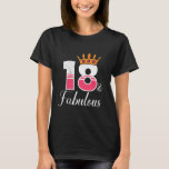 Camiseta Chica 18 años Fabulous 18th Birthday 2006 Nacido<br><div class="desc">Chica 18 años Fabulous 18th Birthday 2006 Nacido</div>