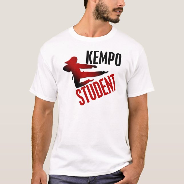 Camiseta CHICA 2,1 del estudiante de Kempo (Anverso)