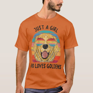 Camiseta Chica a quien le encantan los regalos de perro de 