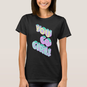 Camiseta Chica Adelante Vibra Retro Música de los 90 90s No