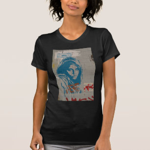 Camiseta Chica afgano