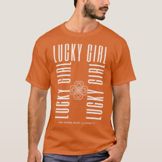 Camiseta Chica afortunado
